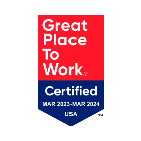 Award, great place to work
